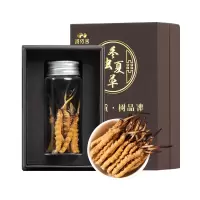 阿依舍冬虫夏草虫草正品干货4条/g 1克礼盒装
