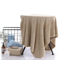 CaldiceKris(中国CK)珊瑚绒毛浴巾套装CK-MJ1010黄色(一条毛巾+一条浴巾/袋)(节假日不发货)