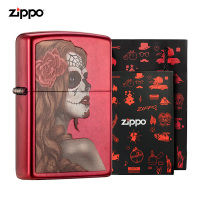 Zippo芝宝打火机正版魅影脸谱礼盒套装芝宝正版打火机zippo官方ZCBEC-65