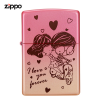 Zippo芝宝打火机美国进口防风煤油之宝火机自营正品恋爱日记系列Z-20005-0003