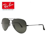 RayBan 雷朋太阳镜墨镜飞行员形男女蛤蟆镜偏光开车司机镜 002/58黑色镜框绿色镜片