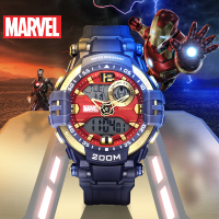 迪士尼(DISNEY)漫威联名品牌手表男初高中大学生钢铁侠限量版潮流男士机械个性深度防水炫酷电子表