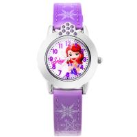 迪士尼(Disney )儿童手表 索菲亚公主夜光手表 可爱学生石英电子表