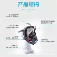 双箭龙SJL 600型 防毒面罩