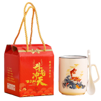 企业专享 蚕禾 鱼跃龙门黑线一杯一勺 起订量80