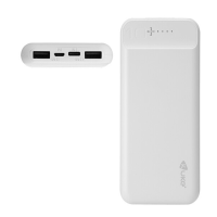 酷客(KUKE)K101充电宝10000mah大容量安卓苹果手机通用超薄小巧便携 移动电源 白色