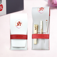 777(THREE SEVEN) 三件套指甲刀套装 家用出差便携套装 金色 TSG-1903G