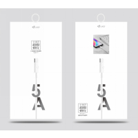 酷客(KUKE)R7 5A超级快充线Type-C白色