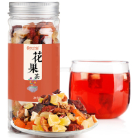 果然之家 茶叶花果茶罐装果茶160g 6瓶装