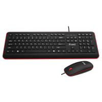 方正(iFound)F6101键盘鼠标套装有线 键盘膜办公巧克力笔记本台式电脑键盘多媒体键盘外接数字键盘多媒体键盘方正