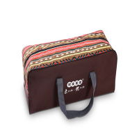 汉乐美途休闲椅五件套HL-0203棕+花纹椅子方凳布桌