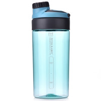 比得兔(Peter Rabbit)创意便携运动水杯 Tritan材质防漏塑料杯男女户外大容量随手杯 PR-T932 蓝色