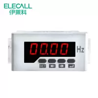 (定制)伊莱科48*96频率表 ELE-F51 45-65Hz AC220V