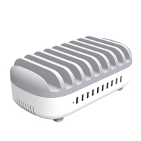 CAJ DUK-10P 充电器巴士多接口USB手机平板通用充电器10口充电器 120W