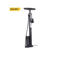 得力(deli)DL-QT002多功能高压打气筒山地自行车电动车摩托车篮球足球气球游泳圈充气美法嘴通用带气压表