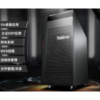 塔式服务器 台式工作站 thinkcenter(i5-9500 16G 1T+256G 2G独显)34寸