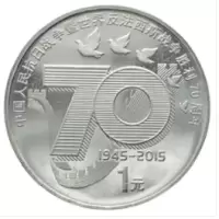 抗战胜利70年纪念币Z 10枚