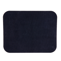 得力(deli)舒适耐磨树脂鼠标垫 办公游戏鼠标垫 黑色2227 *GD