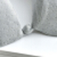 杉杉家纺天鹅绒护颈枕U型记忆枕QFS-18451 30X30cm