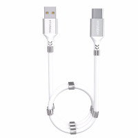 现代 (HYUNDAI) 手机充电器 YH-NB005创意磁吸收纳数据线