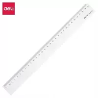 得力6230直尺30cm(只) 直尺（10件起发）