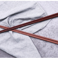 企购优品炸油条筷子实木筷1双 火锅长筷子 全长42cm 4双装
