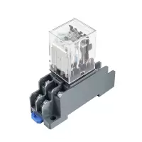 正泰小型继电器24V220V交流中间2P电磁JZX-22FD宽14脚3A带底座12V