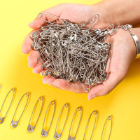Zs-26mm银色大号别针300枚/盒儿童安全床单被套简易别针扣针固定衣服保险小曲别针回形针 2230