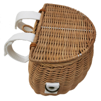 日本babyrun萌骑奇儿童自行车 竹篮1