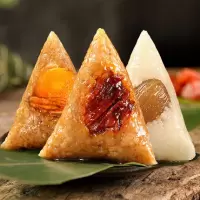 流心奶黄粽子