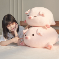 猪公仔可爱毛绒玩具小猪布娃娃陪睡觉玩偶抱枕床上超软女生日