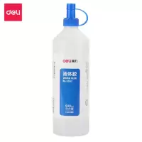 得力(deli) 6357 胶水 透明胶粘性好手工胶 500ml/瓶 (单瓶装)-(瓶)