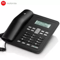 摩托罗拉(Motorola) CT320C 有绳 电话机 电话机 黑色