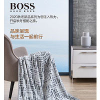 BOSS HUGO BOSS丝绒毯HBMT-021