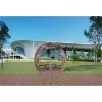 企业定制 吸烟室7 φ3000,H3000