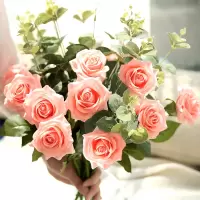 单支仿真花(花瓶+花)