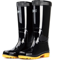 回力男士中高筒雨鞋雨靴胶鞋套鞋防水鞋 807高筒