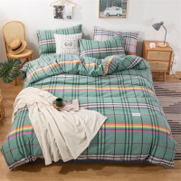 CaldiceKris（中国CK）七彩光系列全棉四件套CK-J0130橄榄绿 2m*2.3m