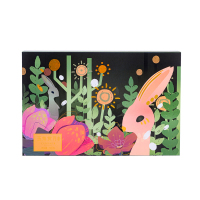 锦华玉兔赏月中秋月饼620g 高档中秋之选