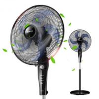 五叶家用机械可升降定时摇头落地扇电扇 FSW65T2-5