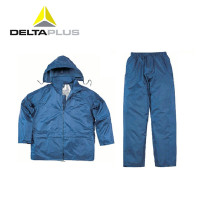 代尔塔(DELTAPLUS)- 407003 分体雨衣 藏青色