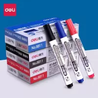 得力(deli) 黑色白板笔 6811