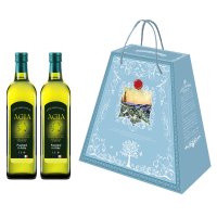 阿茜娅橄榄油圣雅礼盒1000ml*2