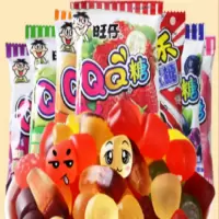 旺仔qq糖软糖橡皮糖口味:随机混合 40袋