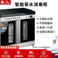 埃利斯(AILISI)YTP-100C商用大容量红外线中温臭氧消毒保洁餐厅食堂多功能配餐消毒柜定时 无抽款