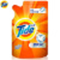 汰渍Tide 洗衣液袋装500g全效360°机洗手洗洁雅百合香型