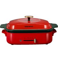 大宇(DAEWOO)多功能料理锅烧烤炉 DYKG501 红色