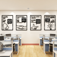 励志墙贴办公室会议室布置装饰企业文化墙墙贴纸3d立体亚克力装饰