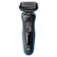博朗(BRAUN)电动剃须刀全身水洗往复式刮胡刀 5系 50-4200cs 蓝色