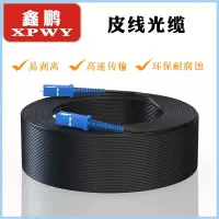 XPWY河北鑫鹏 电信级室内皮线光缆1芯皮线跳线 单模蝶形皮线光缆线入户延长线 10米 1根